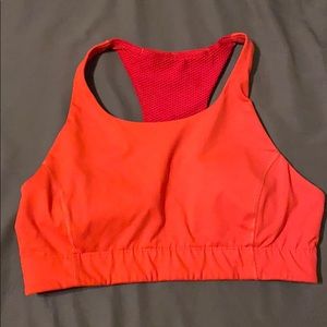 Outdoor Voices Apex Bra Red